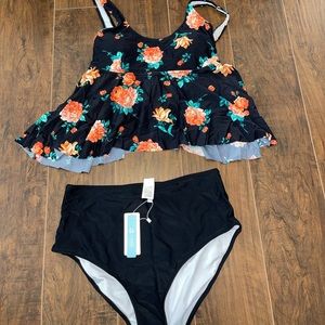Cupshe Tankini Size 0x